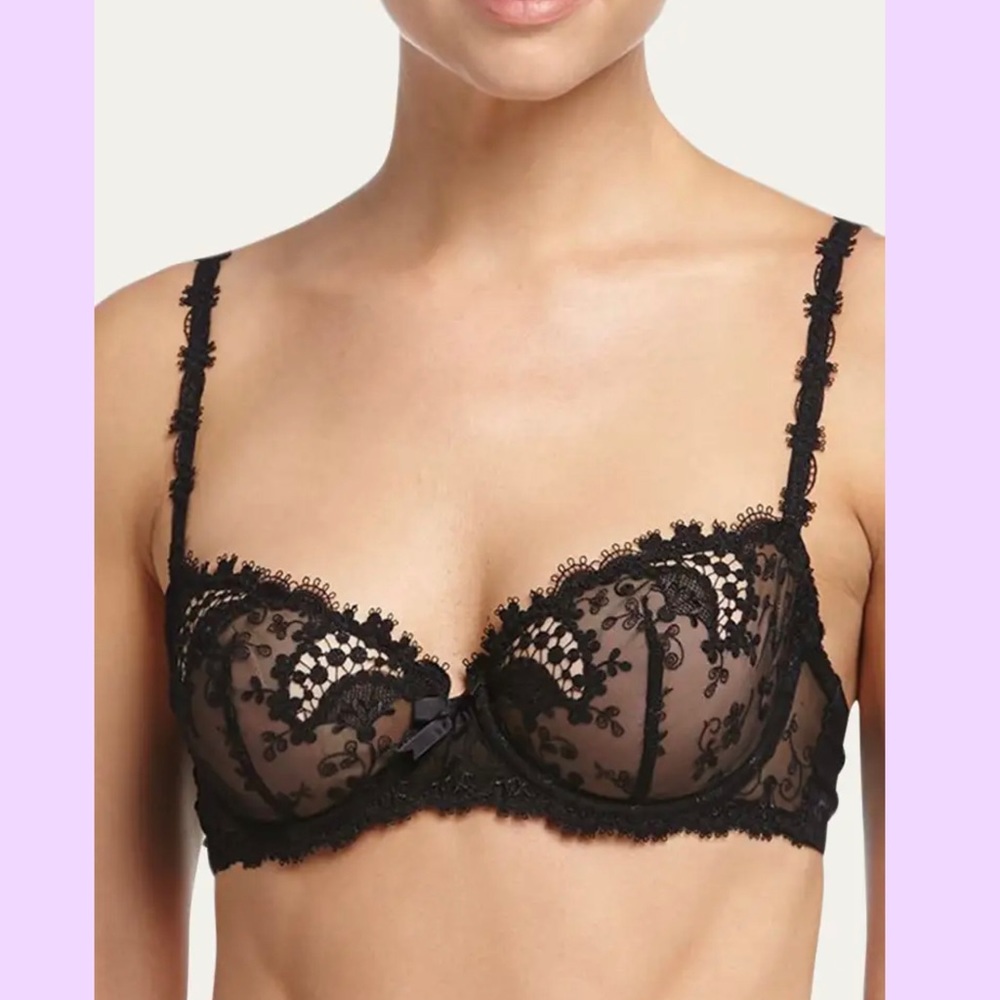 SIMONE PERELE WISH LACE DEMI CUP BRA